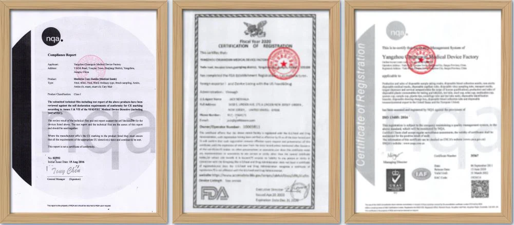 certificates QC
