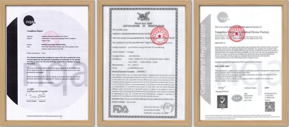 certificates