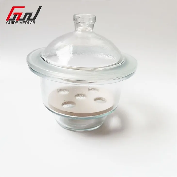 5 glass desiccator with porcelain plate