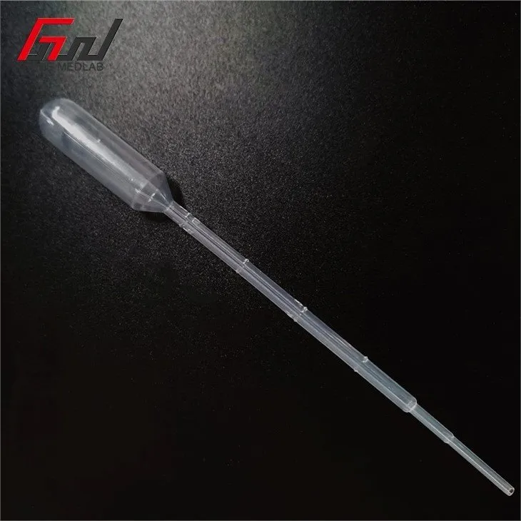 4 plastic disposable droppers 2ml