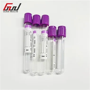 שפופרת איסוף דם ואקום EDTA